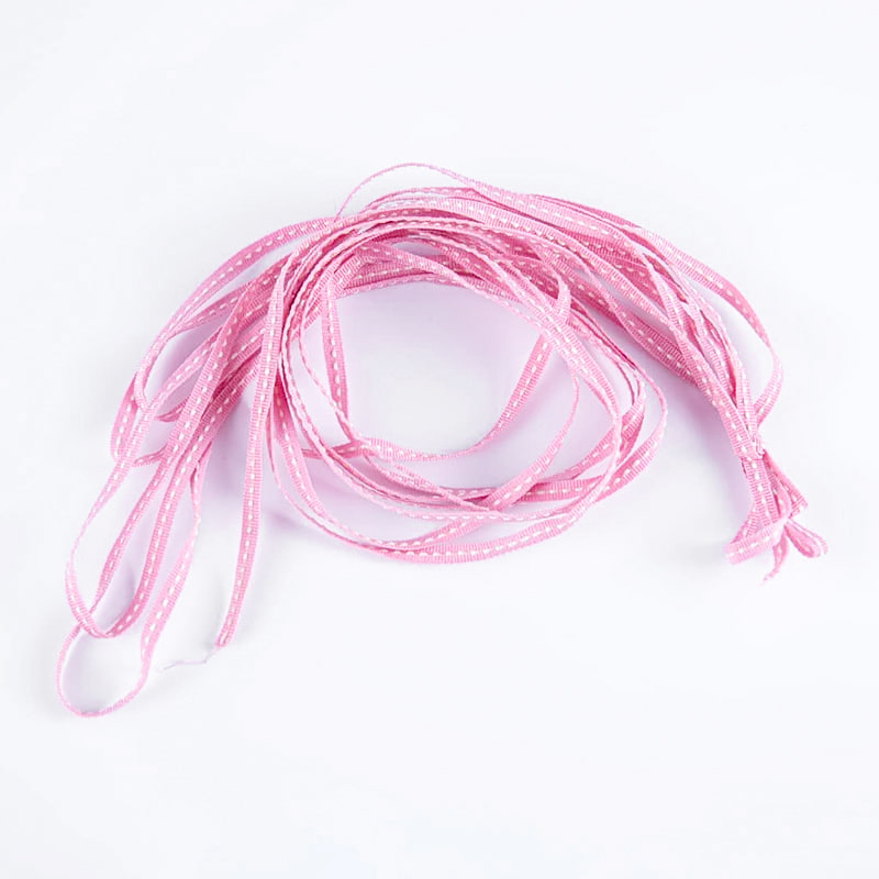 Тканая жаккардовая тесьма из полиэстера толщиной 0,5 см в горошек